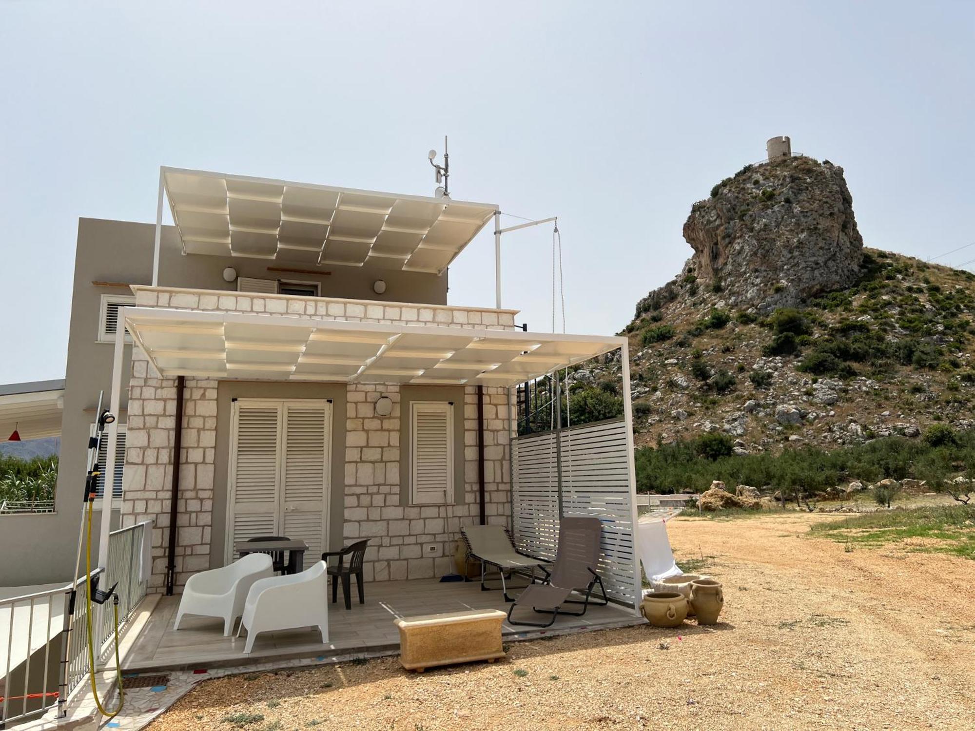 La Finestra Sul Mare Dello Zingaro Villa Scopello  Eksteriør bilde