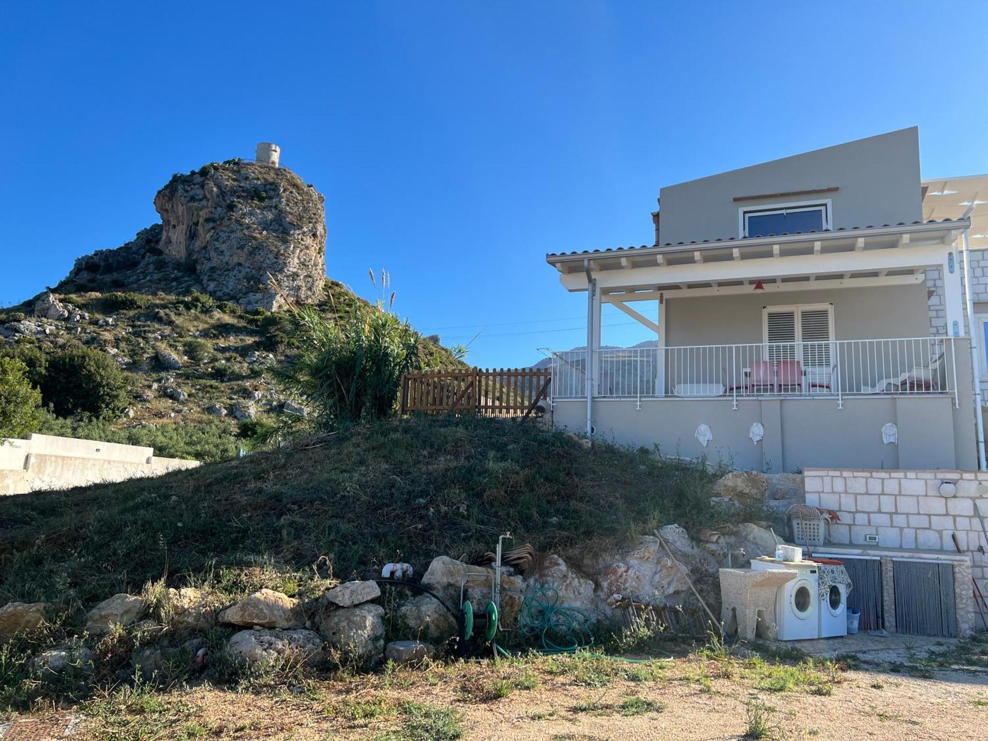 La Finestra Sul Mare Dello Zingaro Villa Scopello  Eksteriør bilde